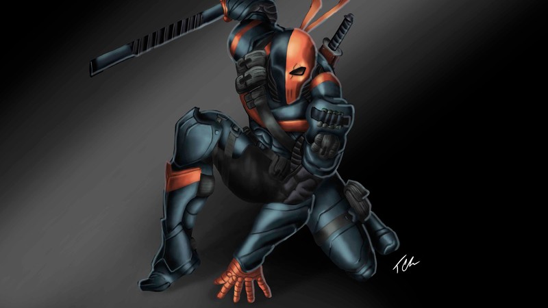 deathstroke, hd, 4k, artist, artwork, behance, digital art, supervillain