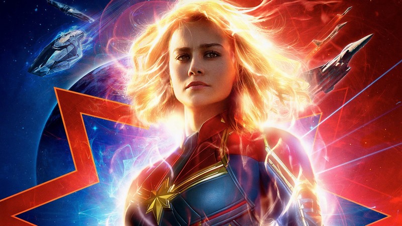 captain marvel movie, captain marvel, 4k, 2019 movies, movies, hd, brie larson, carol danvers, poster