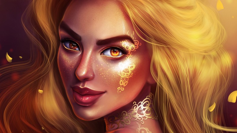 fantasy girls, portrait, girls, artist, artwork, digital art, hd, deviantart