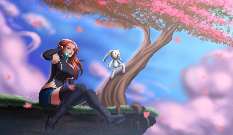 fantasy girls, fantasy, artist, artwork, digital art, hd, deviantart, 4k
