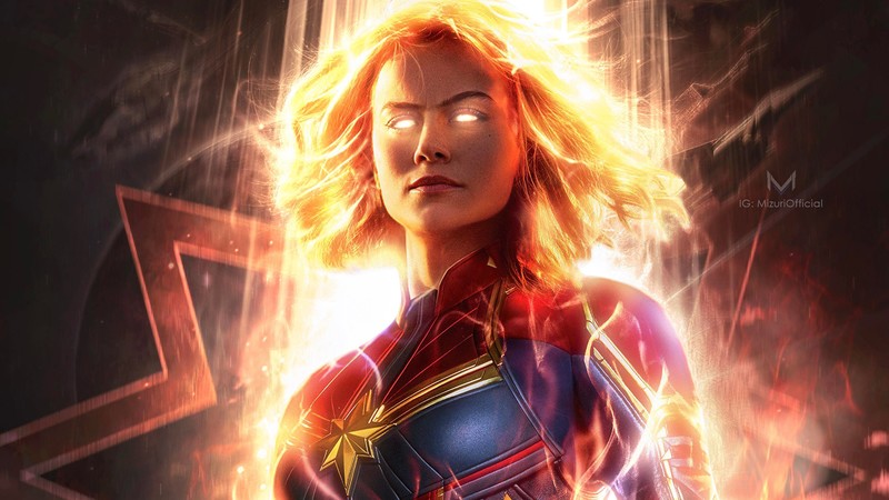 captain marvel movie, captain marvel, 2019 movies, movies, hd, brie larson, carol danvers, deviantart, artwork