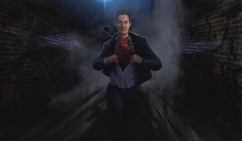 spiderman, hd, 4k, superheroes, artwork, digital art, art, deviantart