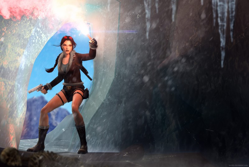 tomb raider, hd, 4k, 5k, artwork, digital art, lara croft