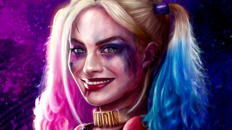 harley quinn, artwork, hd, superheroes, deviantart