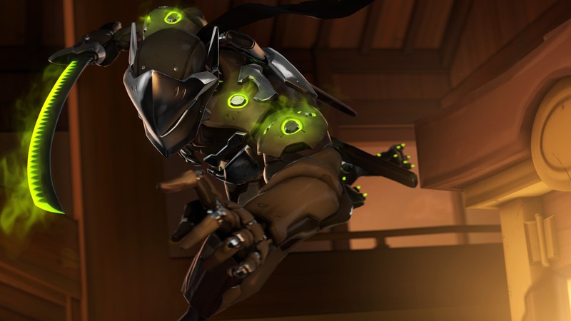 genji overwatch, overwatch, games, hd, deviantart, 4k