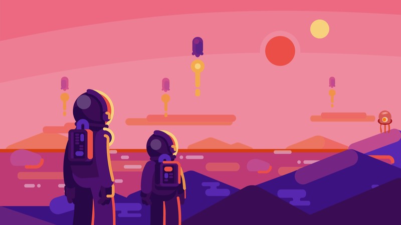 astronaut, artist, artwork, digital art, hd, 4k