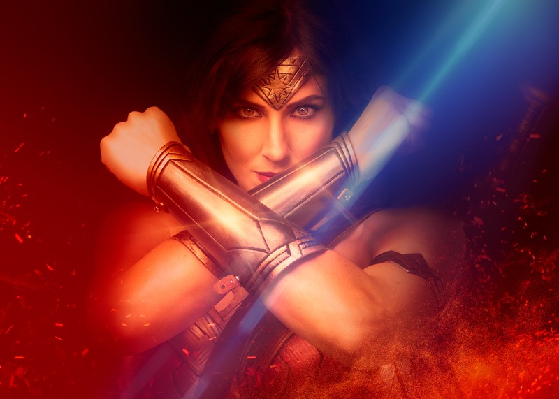 wonder woman, superheroes, hd, 4k, cosplay, artist