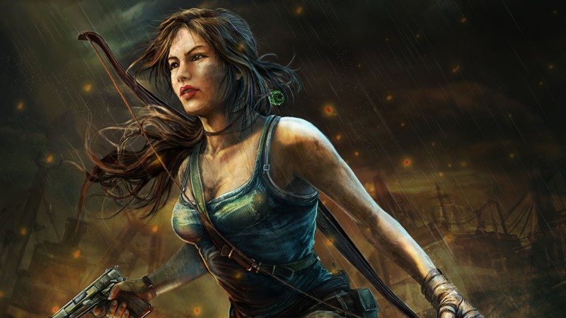 tomb raider, games, hd, 4k, artwork, digital art, lara croft