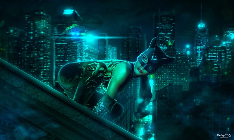 catwoman, superheroes, artwork, artist, digital art, hd, behance
