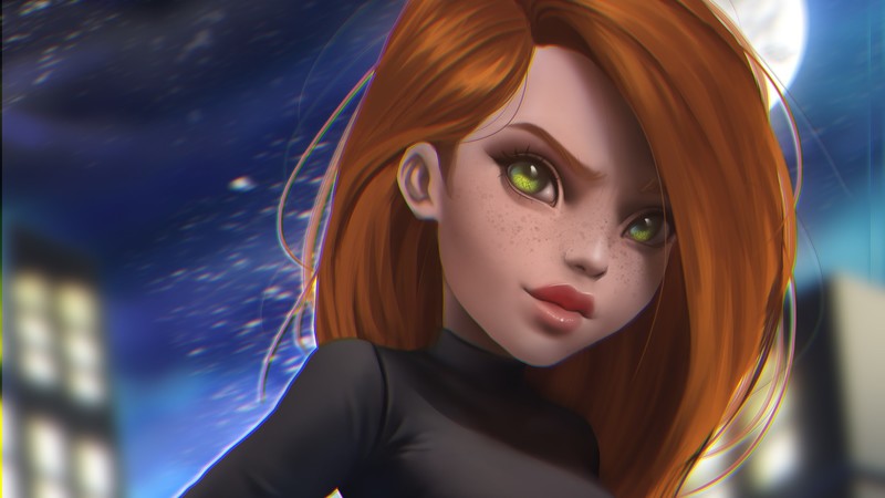 kim possible, tv shows, hd, animated shows, artist, artwork, digital art, deviantart