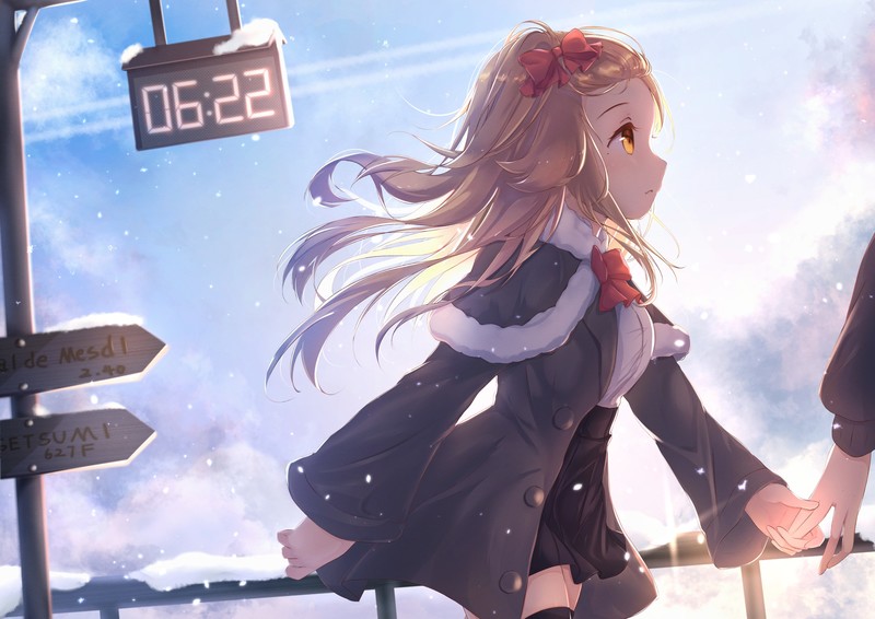 anime girl, anime, artist, artwork, digital art, hd, 4k