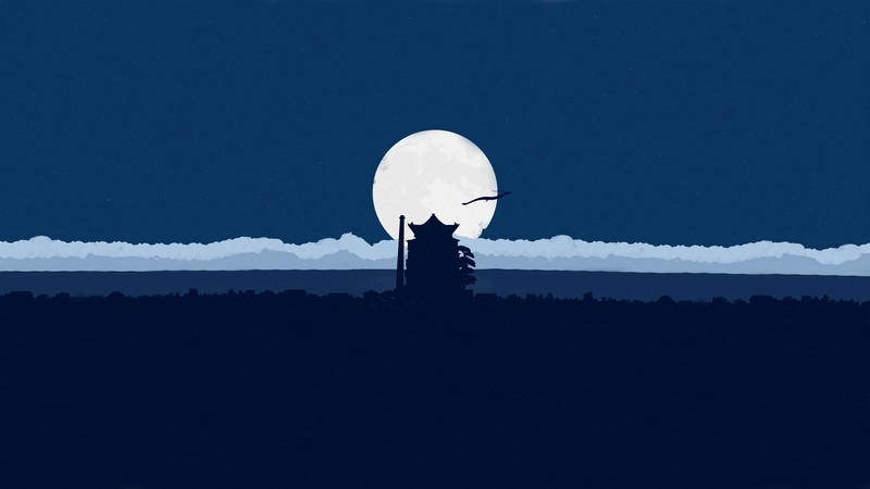 anime, artist, artwork, digital art, hd, 4k, minimalism, minimalist