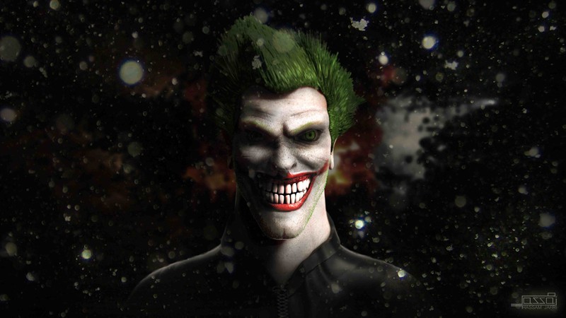 joker, superheroes, artwork, digital art, hd, supervillain, 4k, behance