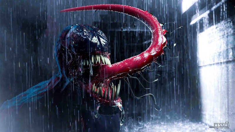 venom, superheroes, hd, 4k, artwork, digital art, behance