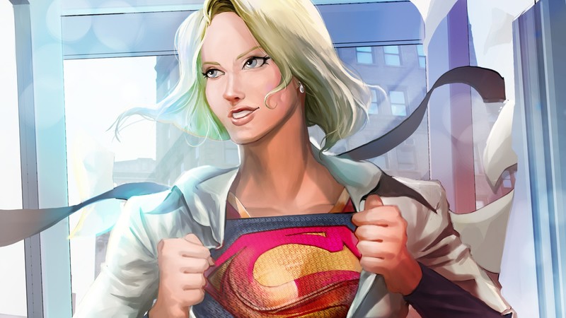 supergirl, superheroes, hd, artwork, digital art, behance