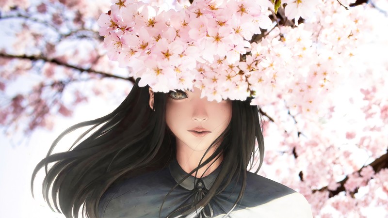 anime girl, anime, artist, artwork, digital art, hd, deviantart
