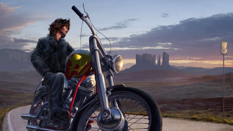 biker, bikes, digital art, artist, artwork, hd, 4k, 5k, deviantart