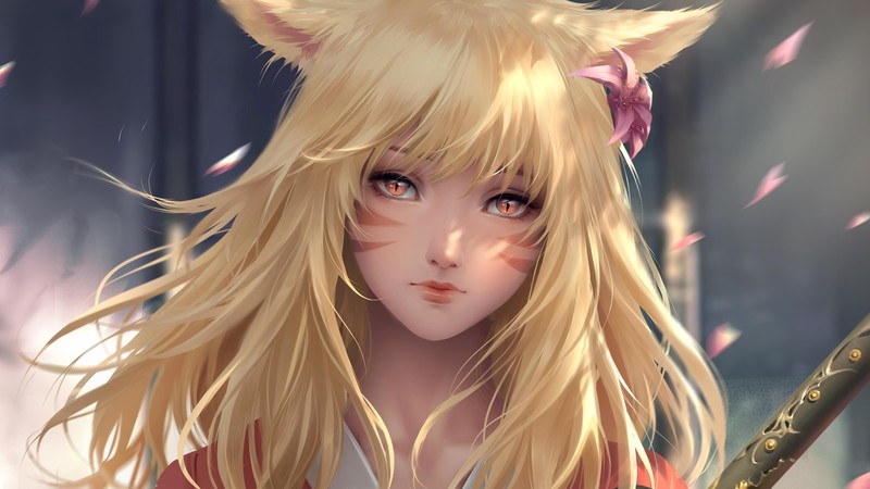 anime girl, anime, artist, artwork, digital art, hd, 4k, artstation