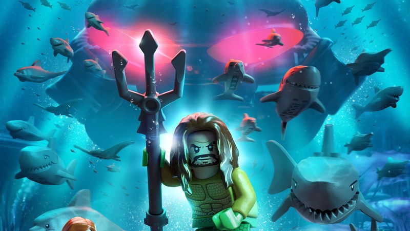lego, aquaman, hd, superheroes