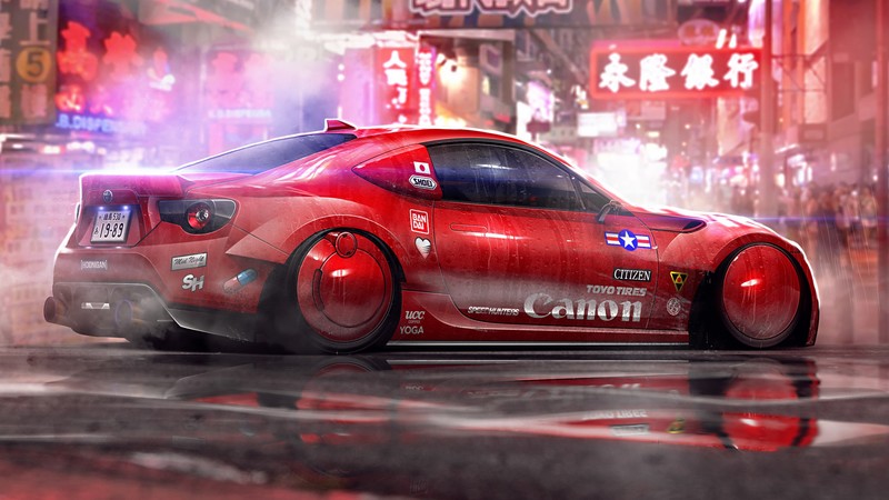 cyberpunk, cars, artist, artwork, digital art, hd, deviantart
