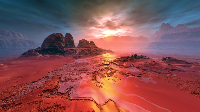 landscape, illustration, digital art, artist, artwork, hd, deviantart, nature