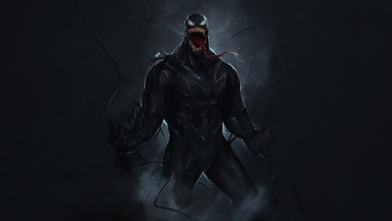 venom, superheroes, artist, artwork, digital art, hd, 4k