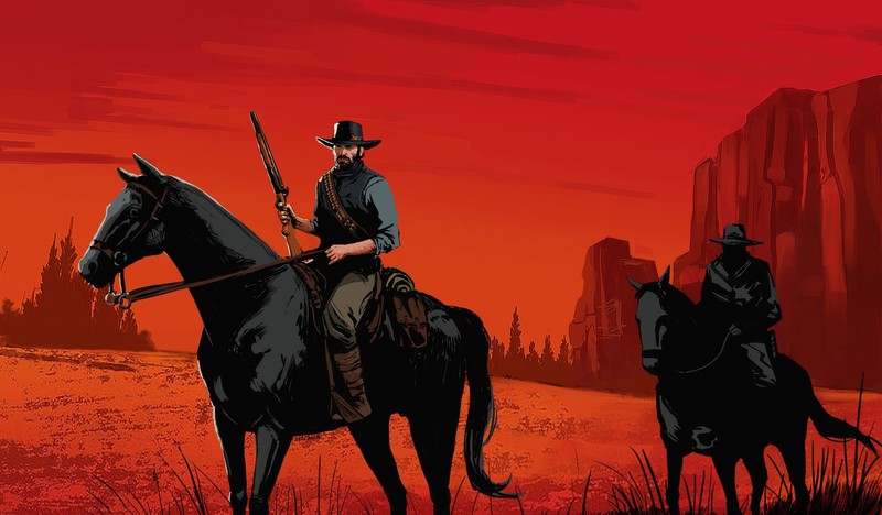 red dead redemption 2, games, artwork, hd, artstation