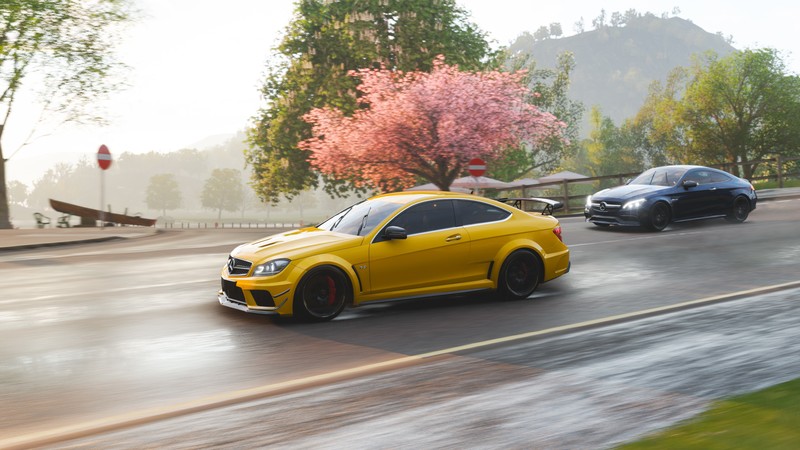 mercedes benz, amg, 2018 cars, cars, hd, 4k, mercedes, forza horizon 4