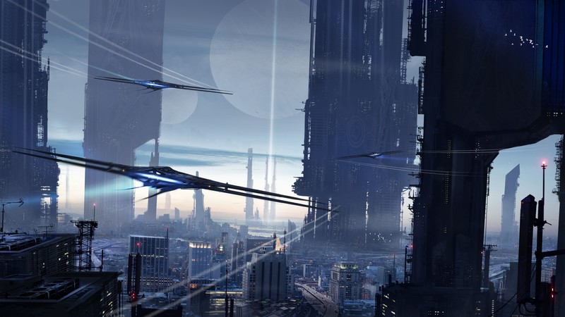 scifi, digital art, artist, planet, artwork, hd, 4k