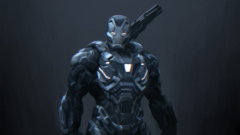 war machine, superheroes, artwork, digital art, artstation