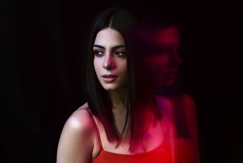 emeraude toubia, celebrities, girls, hd, photoshoot, 4k, red dress