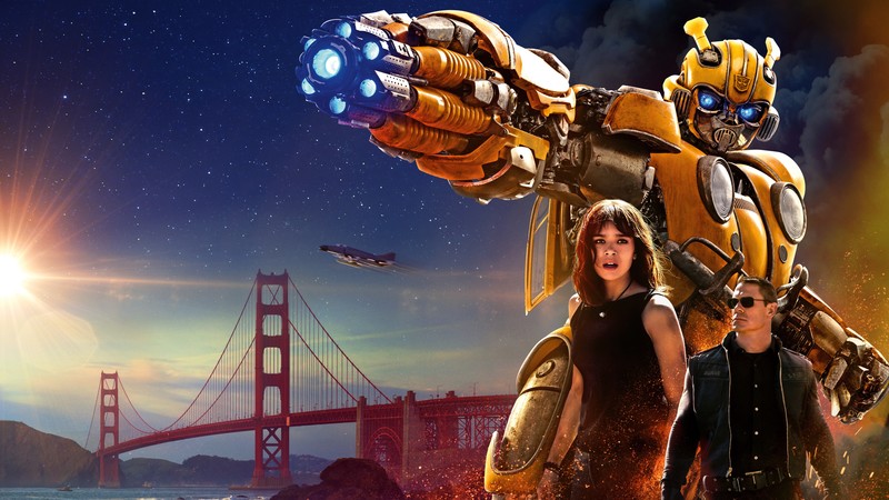bumblebee, movies, 2018 movies, hd, 4k, 5k, hailee steinfeld, john cena
