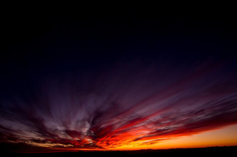 sunset, evening, sky, dark, hd, 4k, 5k, nature