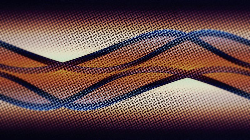 lines, winding, tangled, net, abstraction, 4k