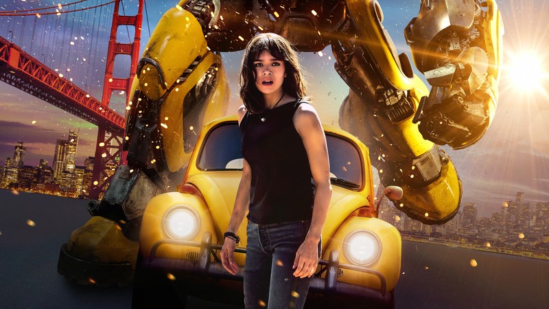 bumblebee, movies, 2018 movies, hd, 4k, 5k, poster, hailee steinfeld