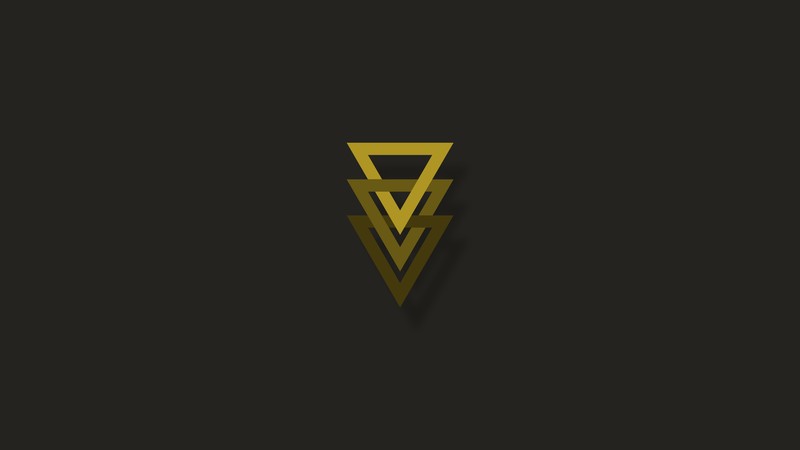 minimalist, minimalism, triangle, geometry, artist, artwork, digital art, hd