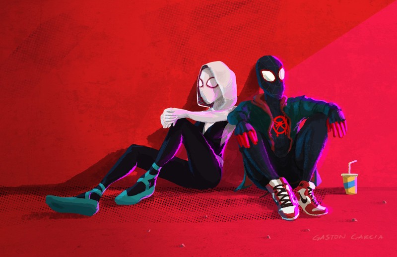 gwen stacy, spiderman, hd, superheroes, artwork, artstation, digital art