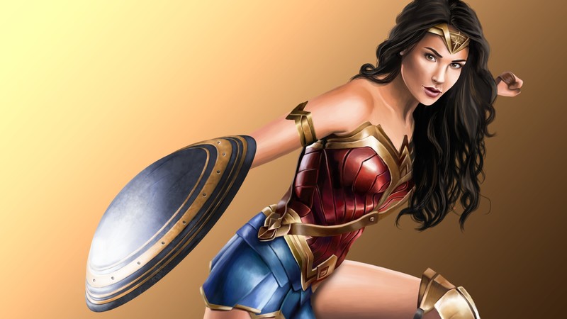 wonder woman, hd, superheroes, artist, artwork, digital art, behance