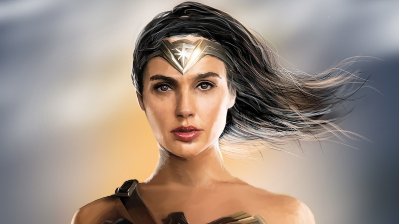 wonder woman, hd, 4k, artwork, digital art, superheroes, artstation