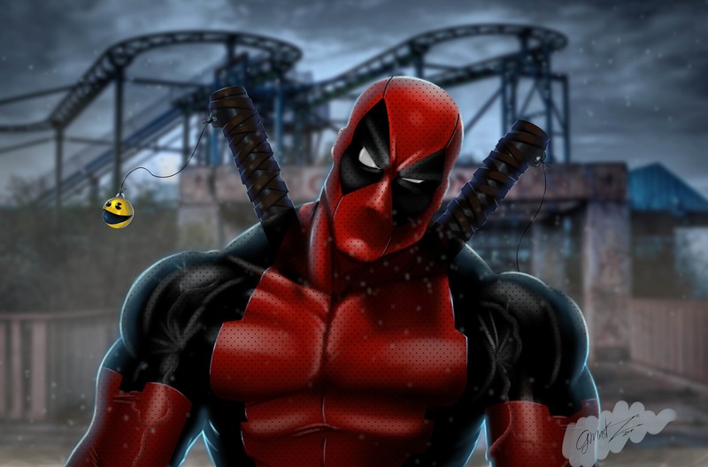 deadpool, hd, artwork, superheroes, digital art
