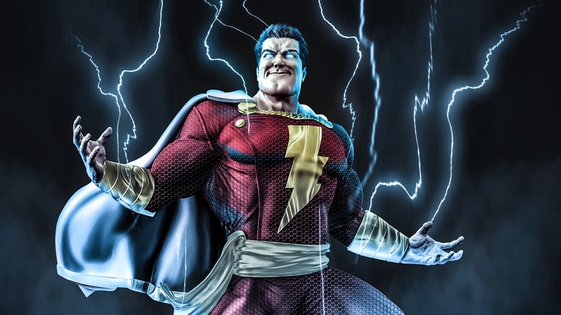 shazam, hd, superheroes, artwork, deviantart