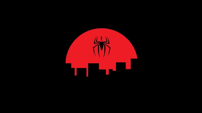 spiderman, superheroes, artist, artwork, digital art, hd, illustration, dark, black, oled