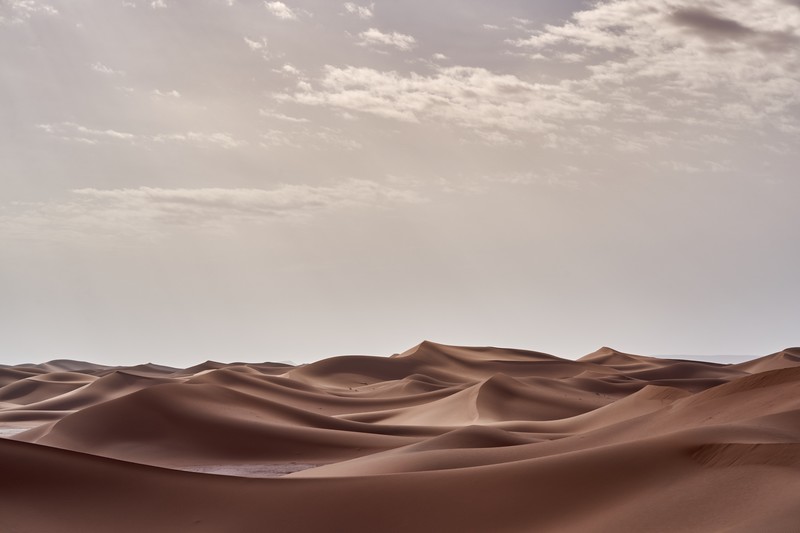 desert, landscape, nature, hd, morning, 4k