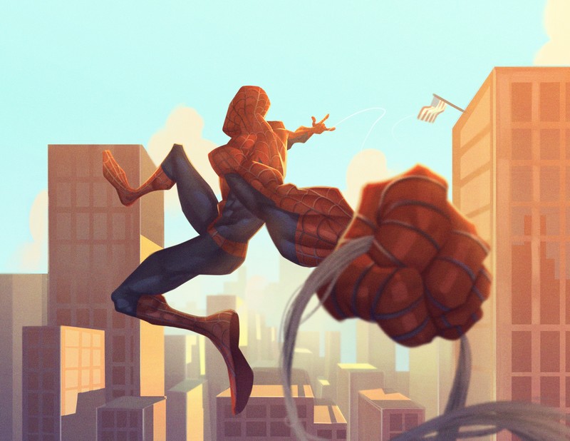 spiderman, hd, 4k, artwork, behance, digital art, artist, superheroes