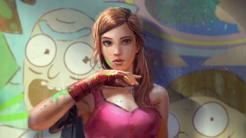 fantasy girls, rick and morty, artist, artwork, digital art, hd, deviantart