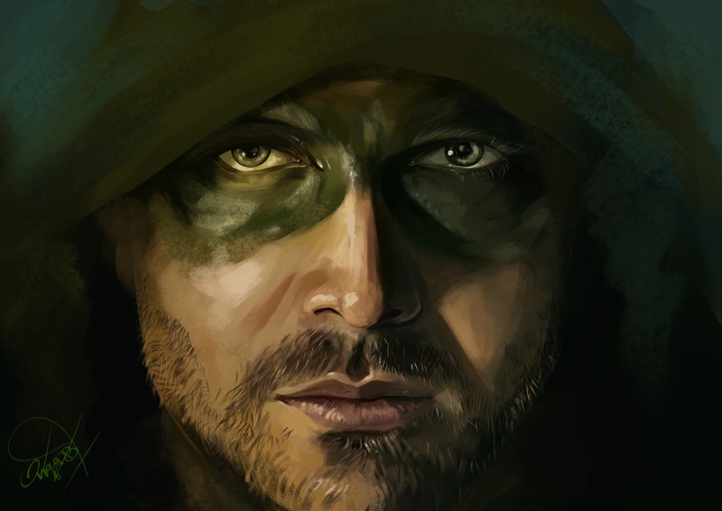 arrow, hd, 4k, superheroes, artwork, behance, digital art
