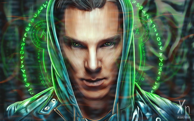 doctor strange, artist, artwork, digital art, illustration, superheroes, 4k, behance