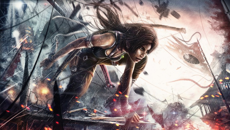 tomb raider, lara croft, games, artwork, hd, artist, digital art, 4k, 5k, 8k