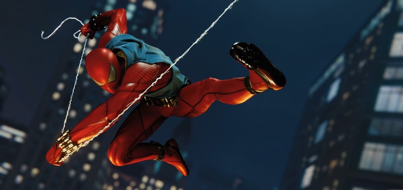 scarlet spider, spiderman ps4, games, 2018 games, hd, 4k, ps4 games