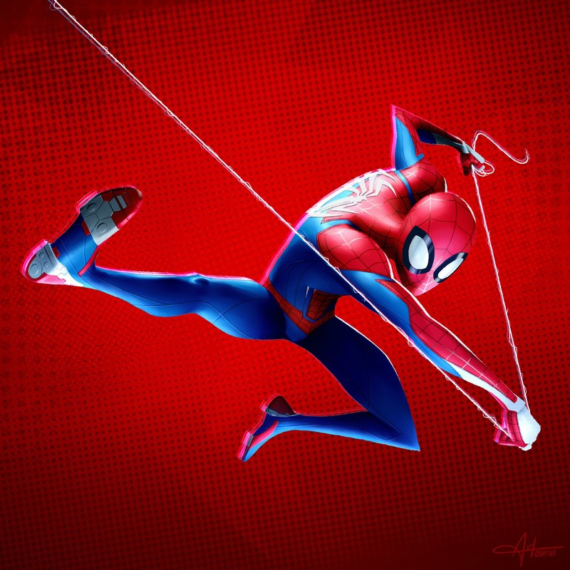 spiderman, hd, artwork, art, artist, digital art, artstation